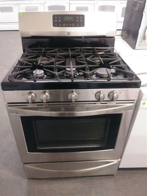 kenmore gas 5 burner stove